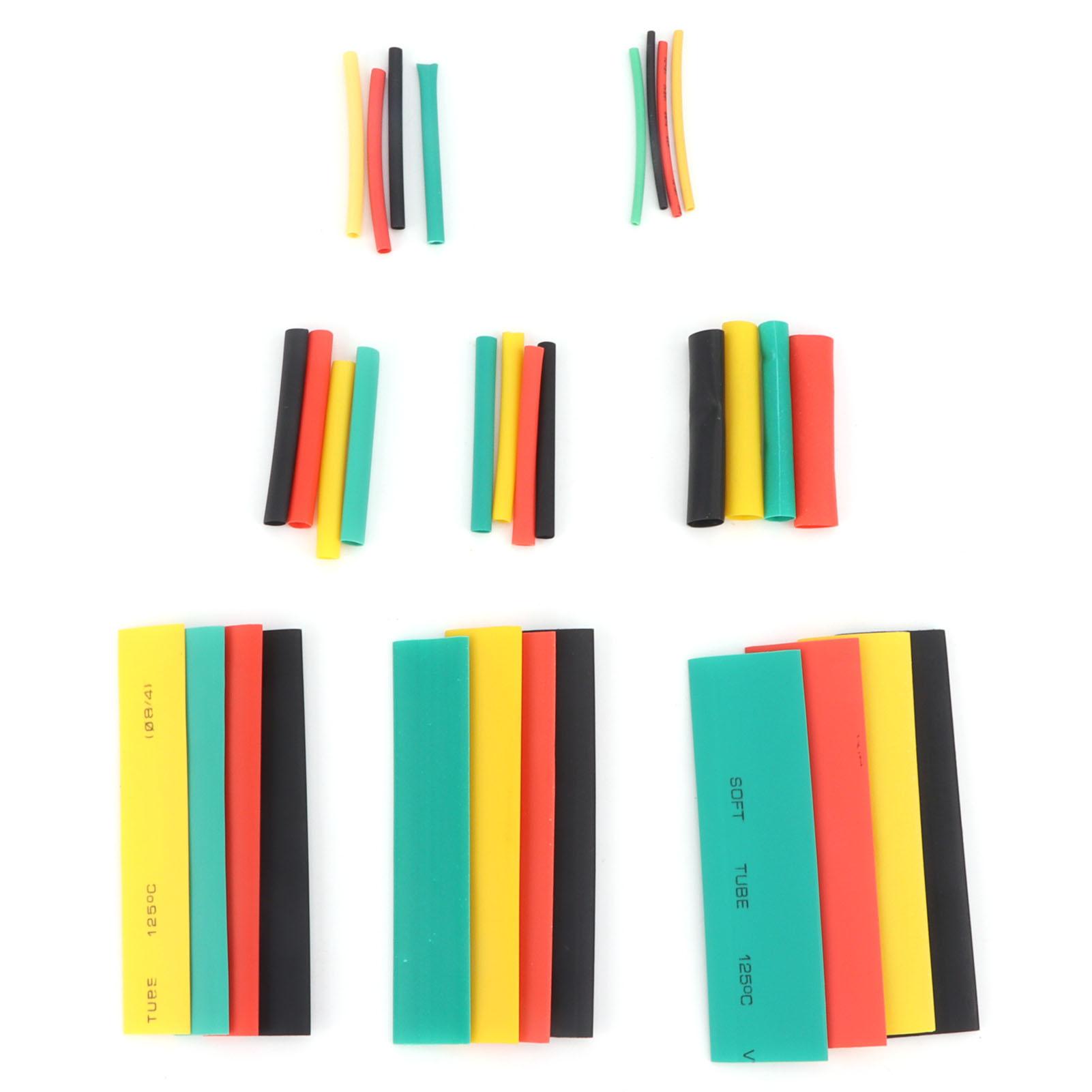 

328PCS Heat Shrink Tubing Kit 4Color Yellow Black Red Green Electronic Components