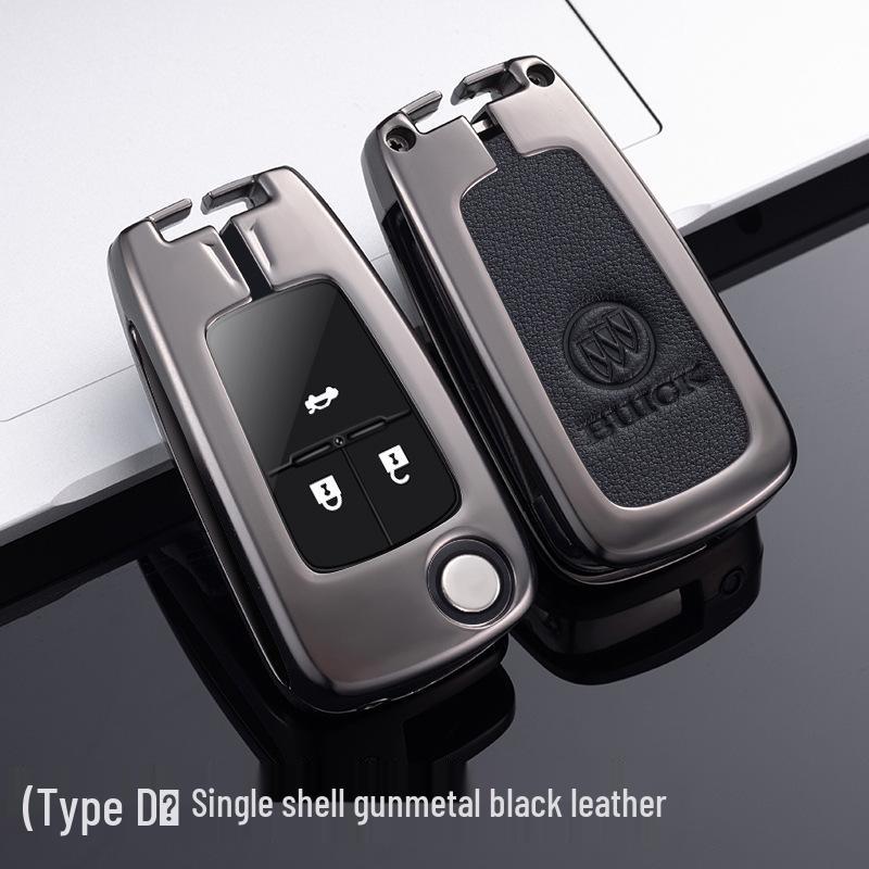 Premium Metal Key Case for Buick: Excelle, Envision, LaCrosse, Verano, GL8 Models