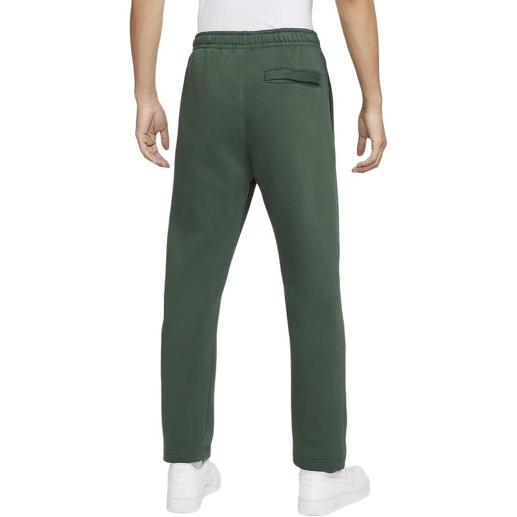Nike Logo Pattern Elastic High Waist Casual Pants Men bottoms Green BV2708-323