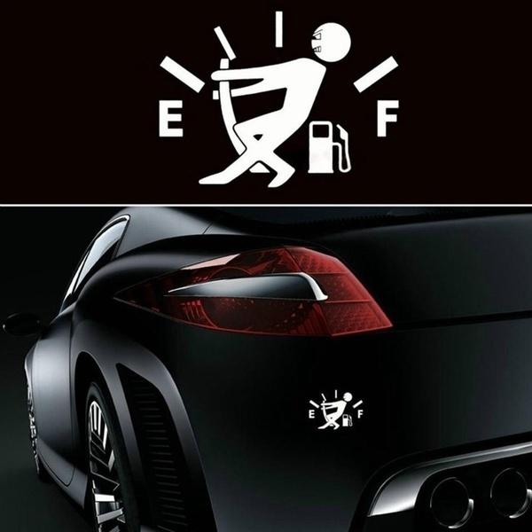 Funny Car Decorative Stickers Reflective Waterproof Tank Body Stickers Car Sticker Decal ADM