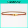 Ladies Leather Belt For Women Fashion Casual Waist Belt With Smooth Buckle For Daily Wear