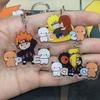 Anime Naruto Akrilik anahtarlık aksesuarları Uzumaki Naruto Çizgi Film Anahtarlık