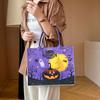 Large Capacity Trick or Treat Bag Fabric Pumpkin Storage Bag Halloween Felt Handbag  Female