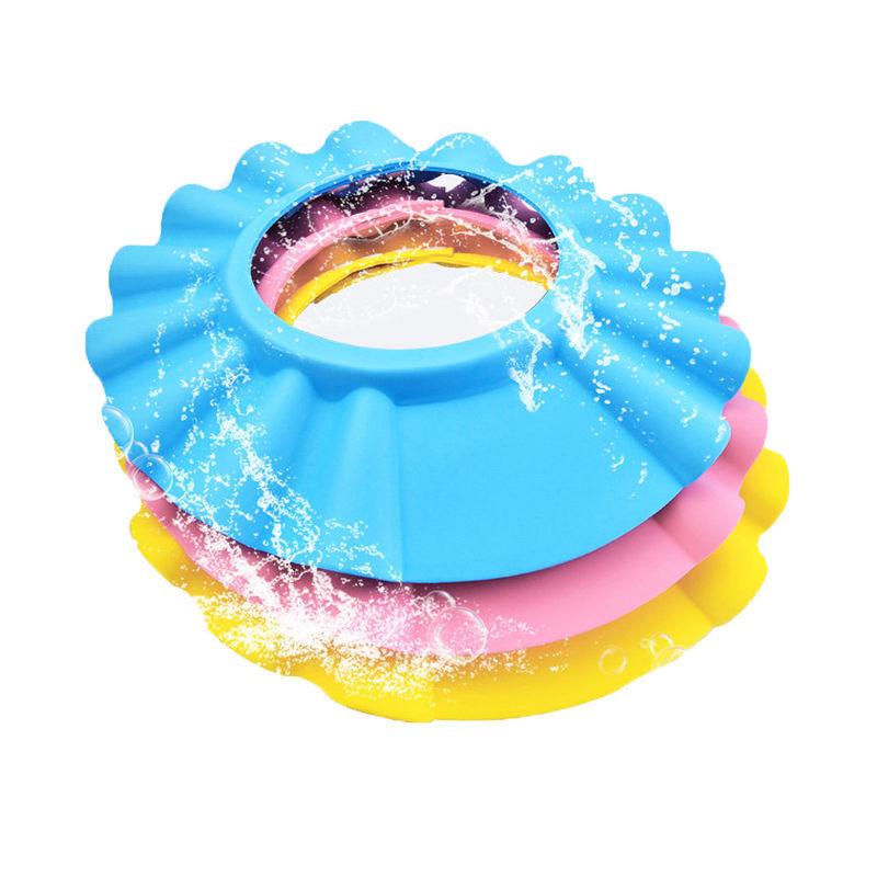Adjustable Waterproof Baby and Toddler Shampoo Cap with Ear Protection
