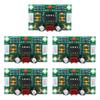 5PCS Sound Operational Preamplifier Board 5x Wide Voltage NE5532 Amplifier Front Panel Digital Tone