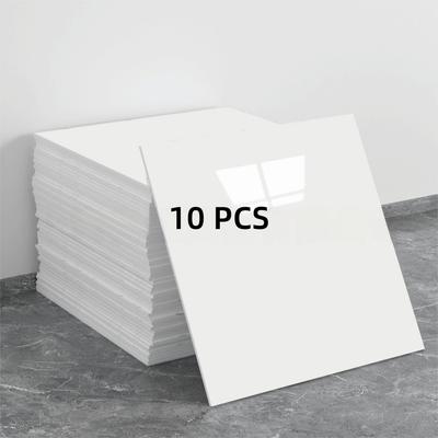 10 szt. Imitacja Marmuru 3D Pianka Naklejka na Ścianę Samoprzylepna Wodoodporna Tapeta Tło DIY Odporna na Zabrudzenia