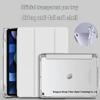Protective Cover with Pen Slot for iPad 10.2" & 10.9", Airbag Anti-Fall, Pro 11" Transparent Case