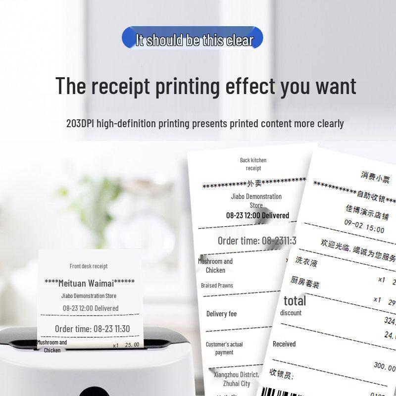 Gprinter 58mm Thermal Receipt Printer CN plug (adapter included)