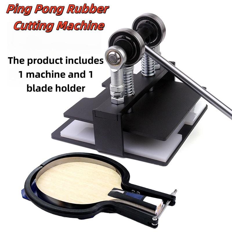 Manual Table Tennis Rubber Cutter for Straight and Shakehand Grips