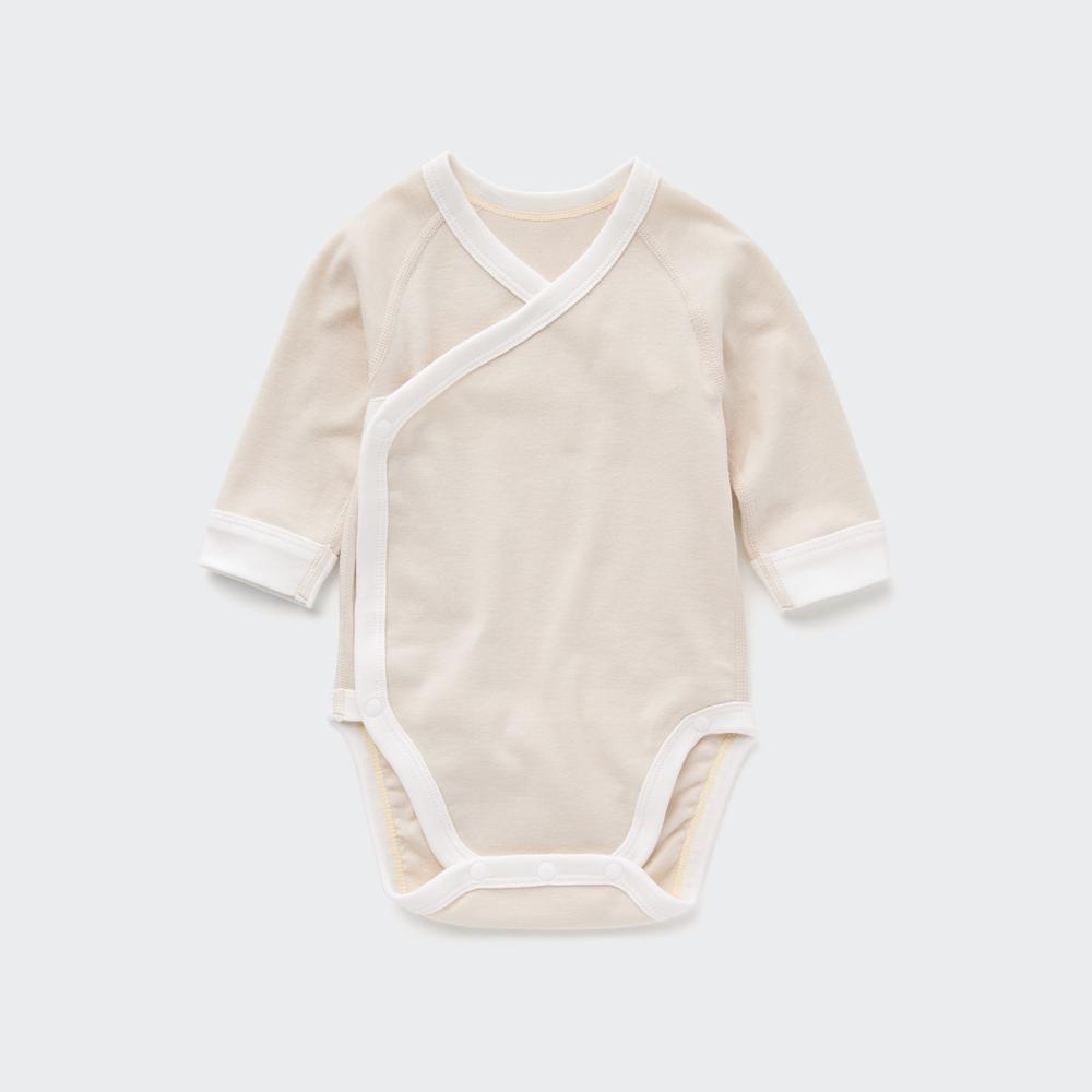 

боди UNIQLO BN (длинный рукав, 1р, колор-блок) 60 см
