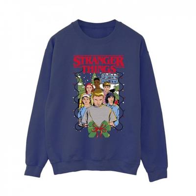 Moletom Pôster de Natal Stranger Things Feminino/Senhora