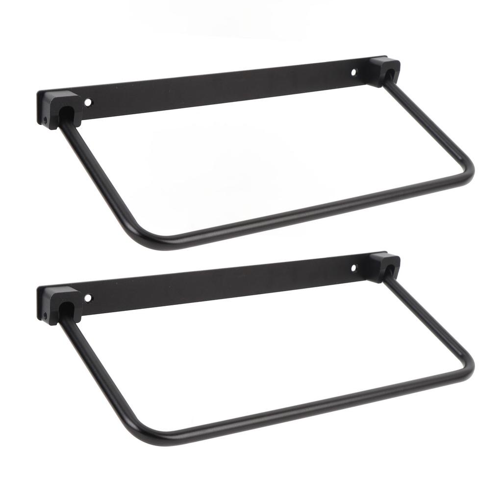 Pair of Foldable RV Shoe Rack Space Saving Aluminium Alloy Wall Mounted Shoe Organizer Hanging Shoe Storage Shelf for