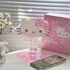 1 Piece Hello Kitty Cartoon Foldable Desktop Stand Acrylic Telescopic Phone Stand Desktop Lazy Tablet Adjustment