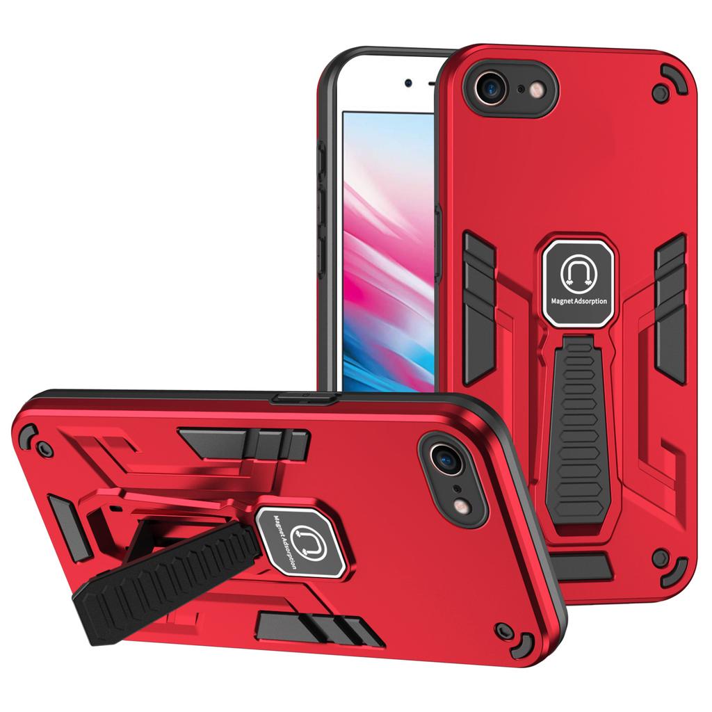 For iPhone 7/8/SE (2020)/SE (2022) Phone Case Protective Cover with Back Kickstand
