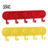 Integrated Hooks Magnetic Hook Rack with 5 Strong Magnetism No for Bags Drilling Easy Installation Organizer Keys Masks Hats