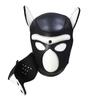 Gay Puppy Hood Neoprene Mask Muzzle Adult Pet Play Games Dog Slave Full Head Bondage Restraint Fetish Hood BDSM Sex Toys for