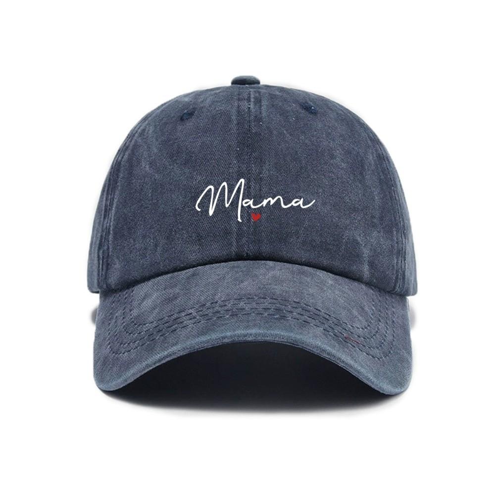 Adjustable Baseball Hats Washed Cotton Outdoor Sunscreen Hats Fashion Baseball Cap Gifts темно-синий