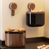 Space Saving Toilet Hanging Organizer Large Capacity Suction Cup Storage Box  for Kitchen