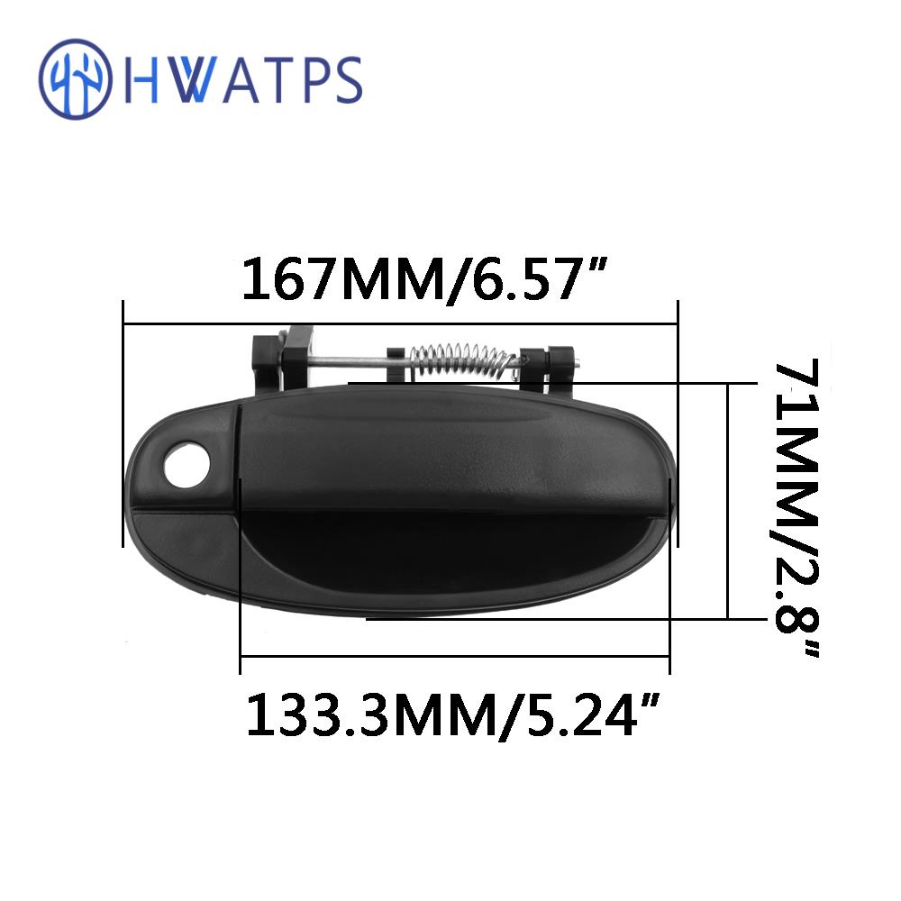 96541631 96541632 96541633 96541634 Front and Rear Left & Right Exterior Door Handle For Chevrolet Aveo 5 Pontiac G3 2004-2011