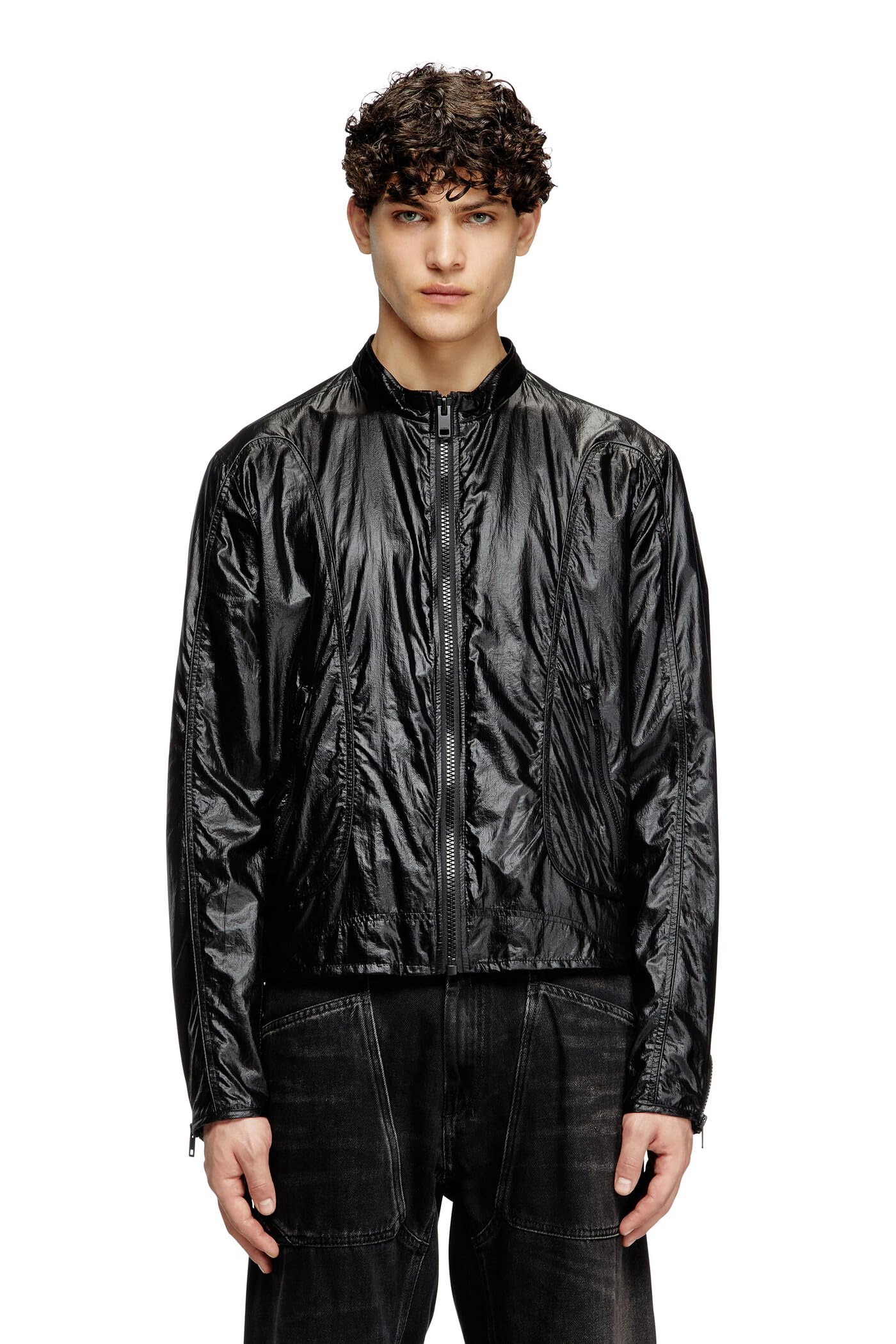 

Jacket A144100NKBK 44 Black 9XX [Diesel] Men s чорний