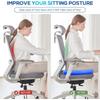 Gel Seat Cushion Summer Breathable Honeycomb Design For Pressure Relief Back Tailbone Pain for Home Office Wheelchair Chair Cars