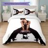 Set Copripiumino 3 Pezzi Stampa Harry Styles 1 Copripiumino e 2 Federe Biancheria da Letto Morbida per Camera da Letto Domestica