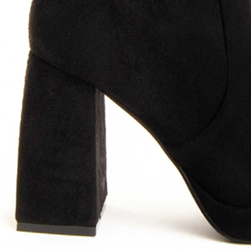Bota De Tacón Para Mujer. Montevita Bottavita32 95790