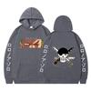2026 Animation ONE PIECE Sauron Printed Loose Hoodie Autumn Men's and Women's Fleece Hooded Sweater New