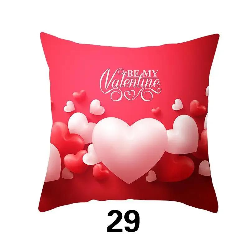 Love Pillow Cover Fashion Valentine's Day Car Romantic Decoration Cushion