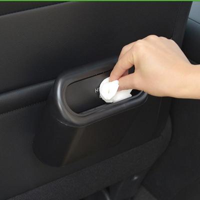 Auto-Mülleimer, Autositz, Hintertür, hängende Aufbewahrungsbox, multifunktionaler Müllsack, faltbare Aufbewahrung