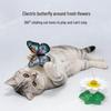 Automatic Rotating Butterfly & Hummingbird Cat Teaser Toy for Self-Entertainment