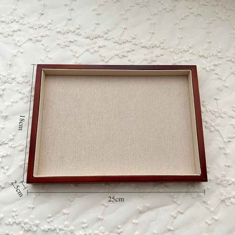 

Necklace Jewelry Showcase Tray Jeweler Earrings Displays Pallet Counter Rings Storage Salver Eardrop Jewellery Organizer Tray