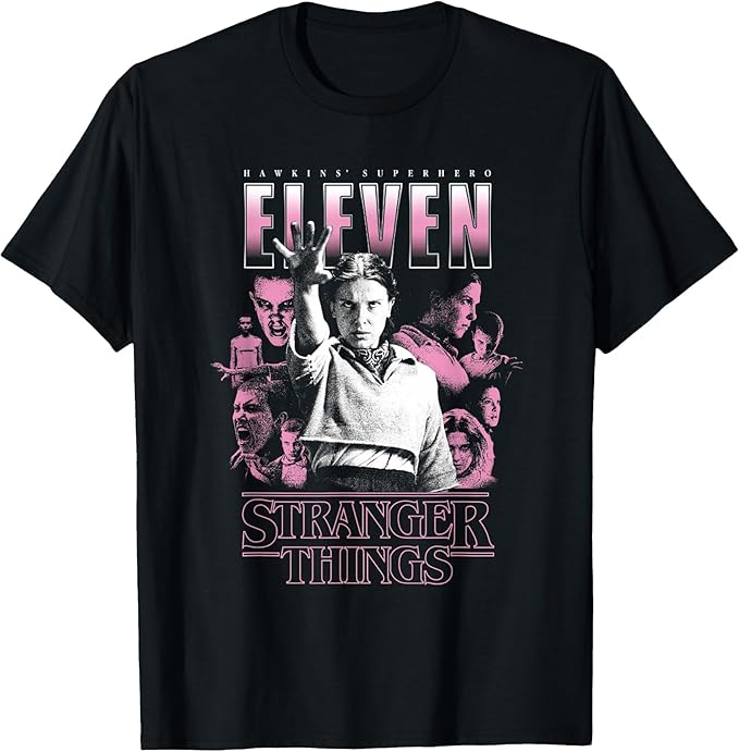 Stranger Things Eleven Poster T-Shirt 140
