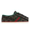 Gucci Tennis 1977 'Black Ivory' (Unisex) Black / Ivory Canvas Shoes 606111 UN320 1291