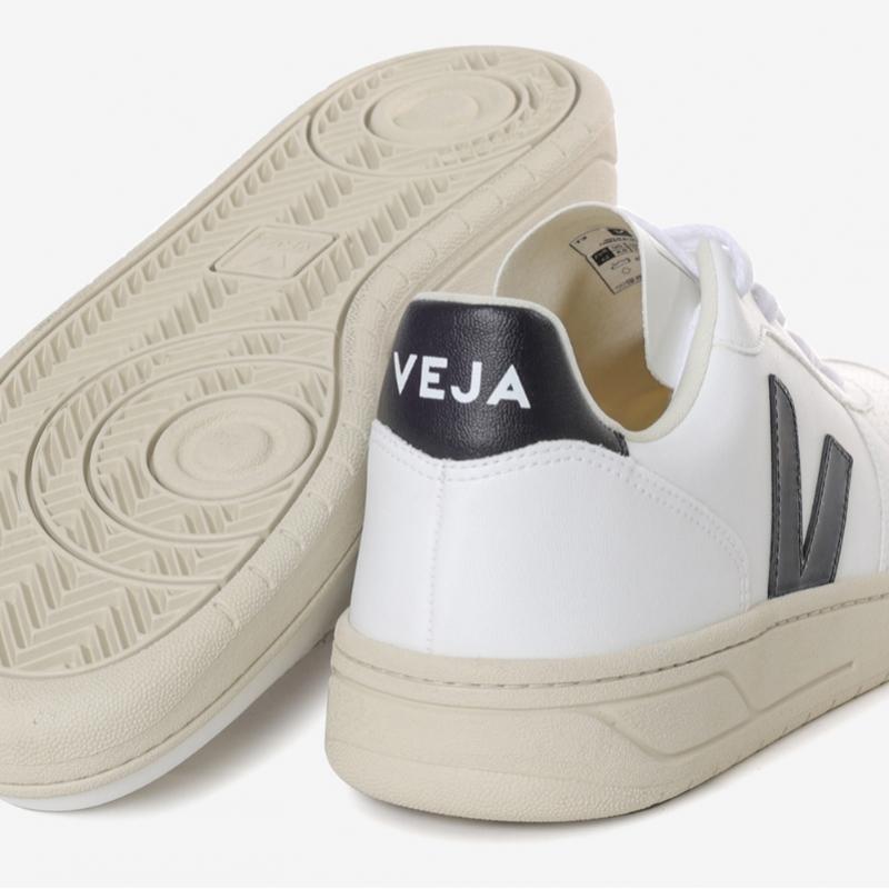 Veja White Leather Sneakers V 10 sVju231Vx07 901