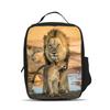 Lion Ice Bag Lunch Bag Versatile Cartoon Large Capacity Strong Performance Best Gift for Boy or Girl School Birthday
