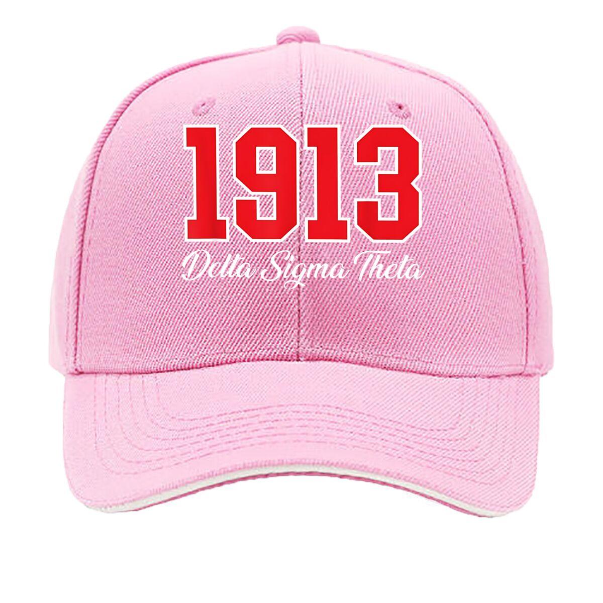 1913 Sorority Art Sandwich Baseball Cap One Size розовый