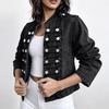 Women's Casual Long Sleeve Denim Jacket for Everyday Wear