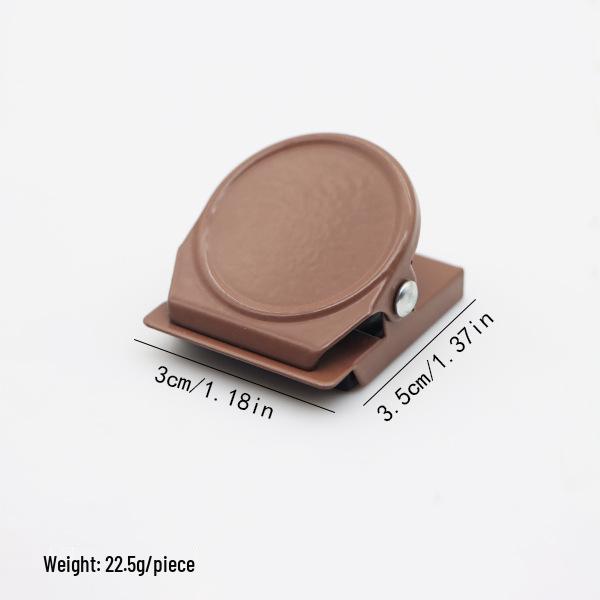 Metal Magnetic Clip: Strong Candy Color Magnet for Refrigerator & Whiteboard