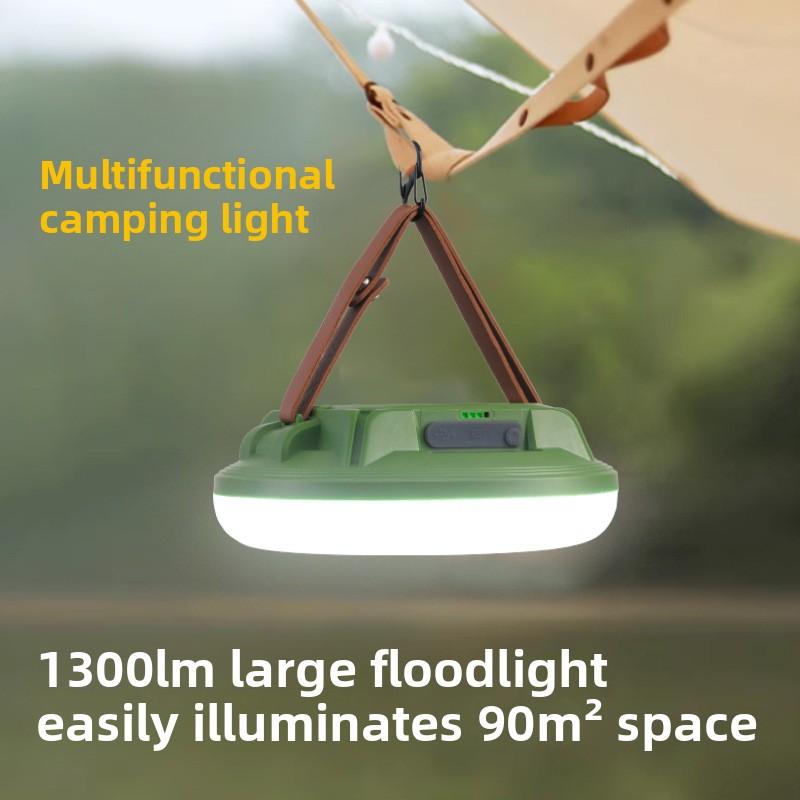 Solar Camping Light Rechargeable LED Lantern IP66 Waterproof Dimmable, Ideal for Outdoor Relaxation Park Picnic Camping Retreat