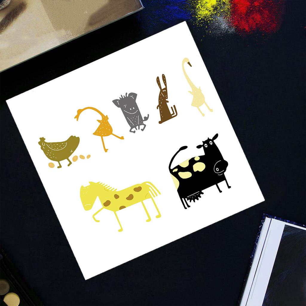 Animals Metal Cutting Dies Stencils for DIY Scrapbooking Decorative Embossing Paper Cards Template Decorative Die Cuts