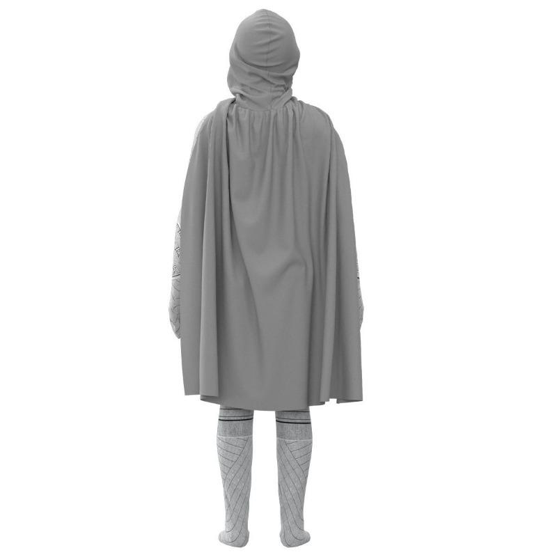 Moon Knight Kostüm Für Erwachsene Kinder Film Cosplay Overall Mit Umhang Für Rollenspiele