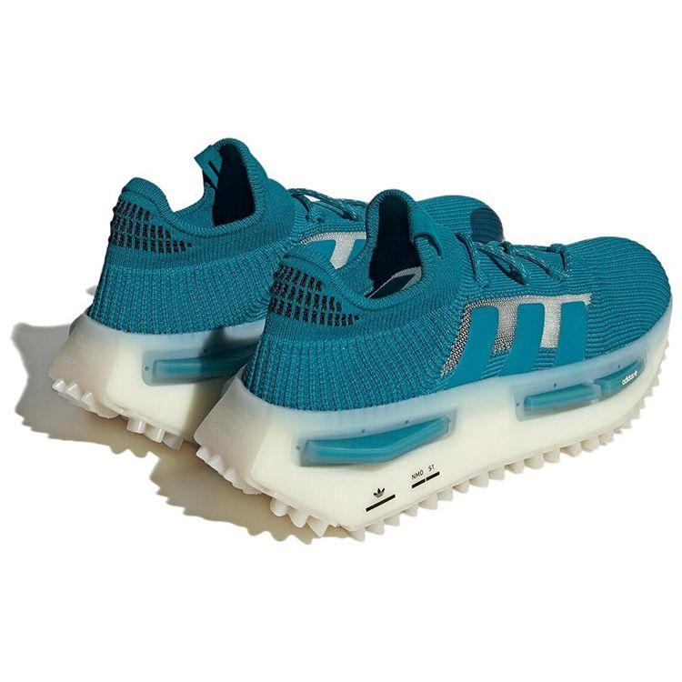 Adidas NMD_S1 Active Teal Unisex Sneakers Core-Black Off-White HQ4437