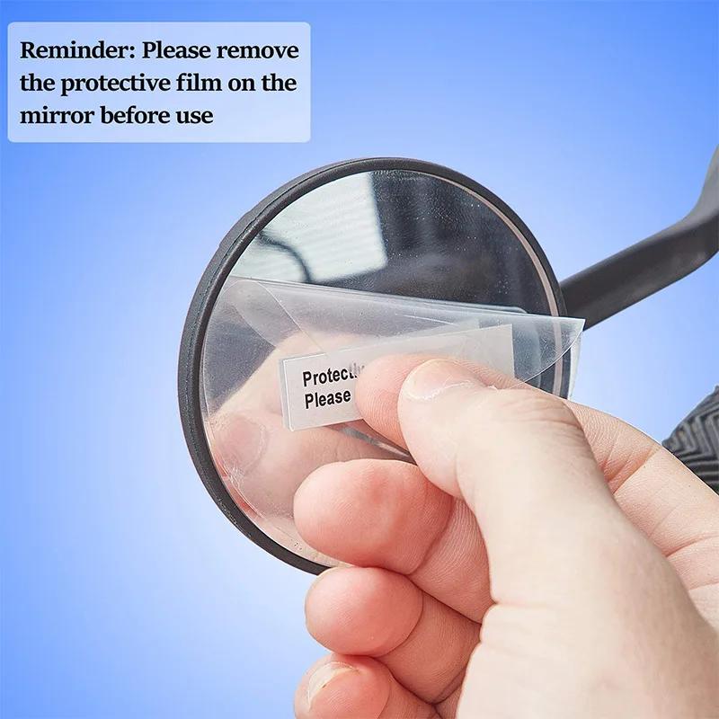 HD Bicycle Rearview Mirror with Adjustable Handlebar - Improve Safety and Visibility While Riding