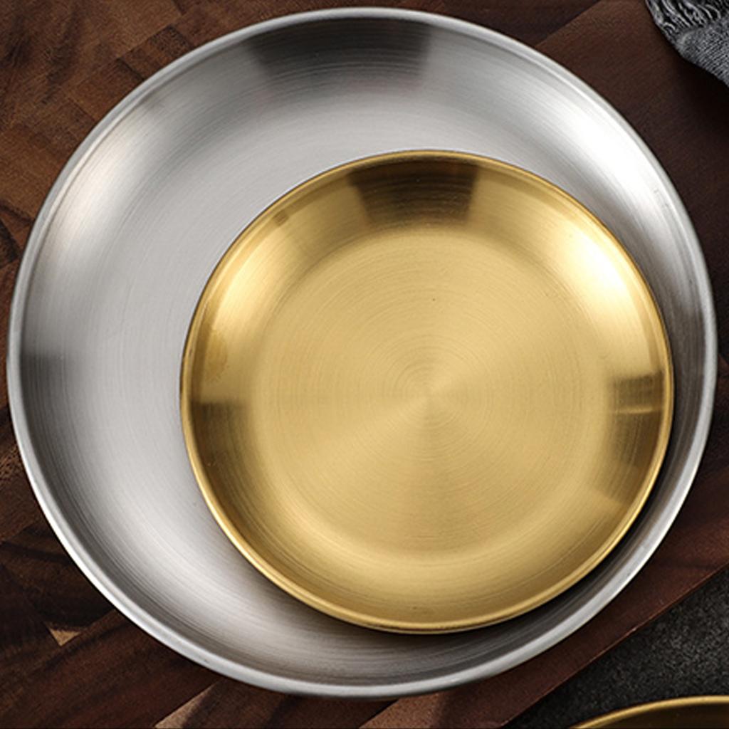 5Pcs Multi Purpose Stainless Steel Sauce Bowls Accessory Durable Stackable Serving Dishes for Kitchen Party Events