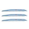 3 Stück Säbelsägeblatt Blau 9 Zoll 16 Zähne pro Zoll Hartmetallschneiden Säbelsägeblätter für Porös