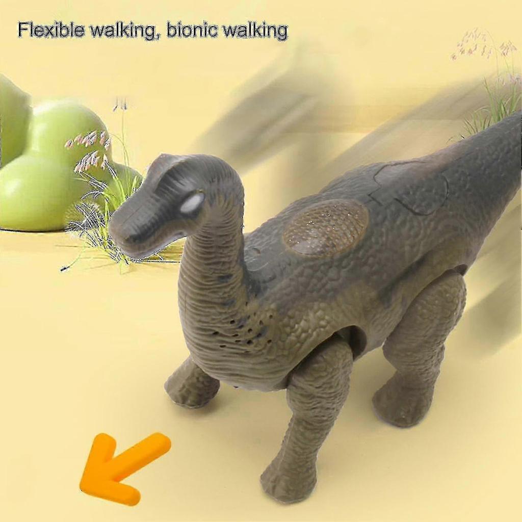 Simulation Walking Interactive Dinosaur Model Toy With Light Electric Dinosaur Toy Luminescent Projection