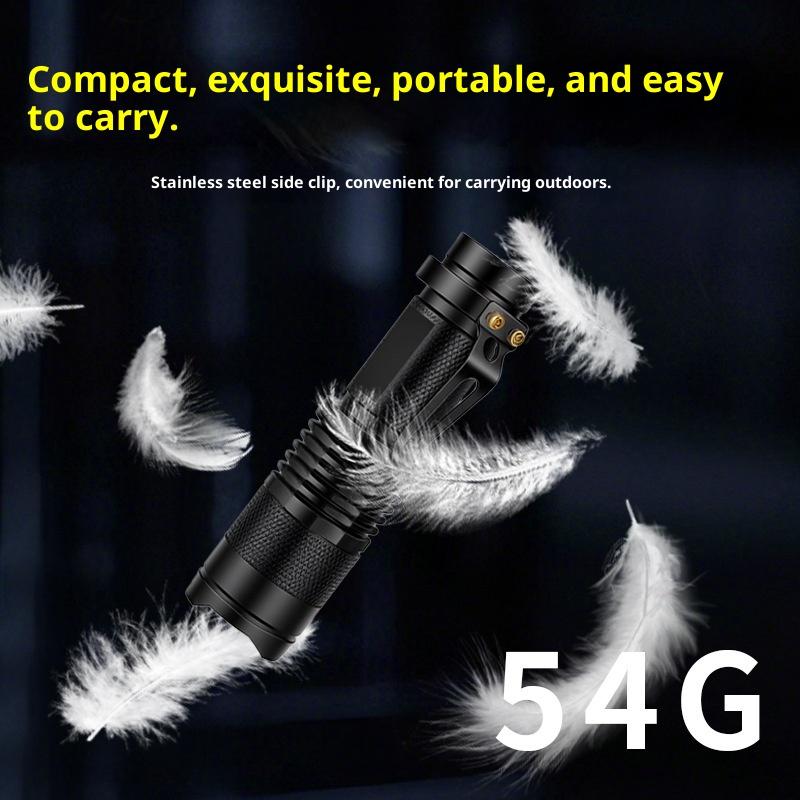 1Pcs Portable Led Camping Lamps Waterproof Tactical Flashlights 3-Mode Handheld Powerful Led Torch Light Lanterns Self Defense