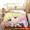 2023 Mieruko chan Bedding Set Duvet Cover Sheet Printed Bed Set Pillowcase Bed Full Queen King Size Comforter Bedroom
