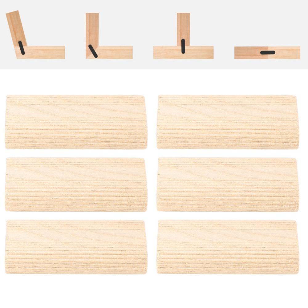 50pcs Premium Material Solid Beech Wood Tenon Sturdy Structure Beechwood Dowel Pins Woodworking